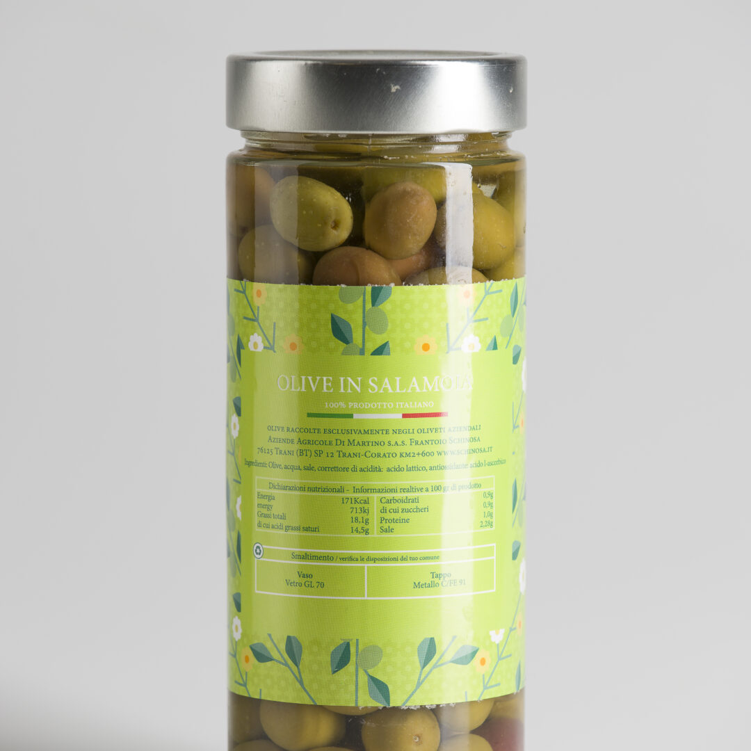 Olive in salamoia - Bella di Spagna